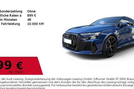 Audi RS3 3.790 km 74.390 &euro; Dessau-Roßlau 06844