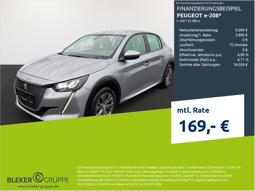 Peugeot 208 112.154 km 12.690 € Ahaus 48683