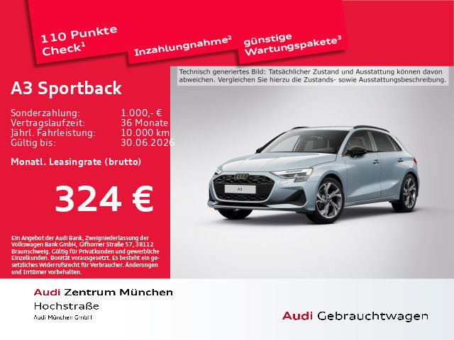 Audi A3 6.500 km 30.443 &euro; München 81669