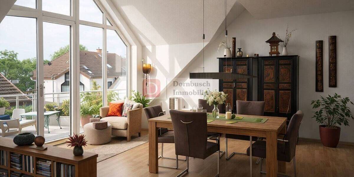 Etagenwohnung Bad Vilbel - 3 Zimmer, 86 m&sup2;, 399.000&euro; | Angebot:26190513