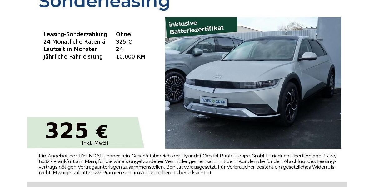 Hyundai IONIQ 5 9.684 km 32.490 &euro; Fürth 90763