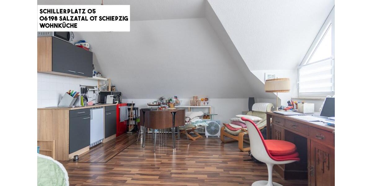 Dachgeschoßwohnung Salzatal - 1.5 Zimmer, 25 m&sup2;, 230&euro; | Angebot:25655622