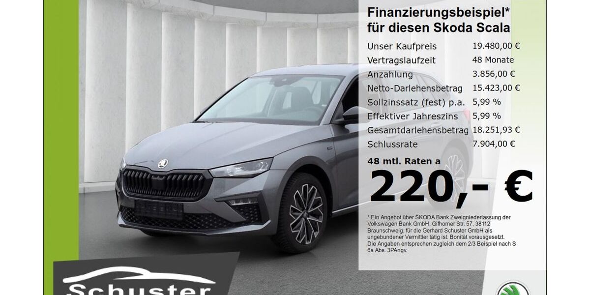 Skoda Scala 10.922 km 18.980 &euro; Ruhstorf 94099