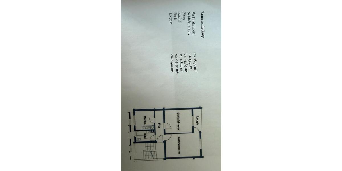 Etagenwohnung Wolfsburg Almke - 2 Zimmer, 52 m&sup2;, 129.000&euro; | Angebot:27128121