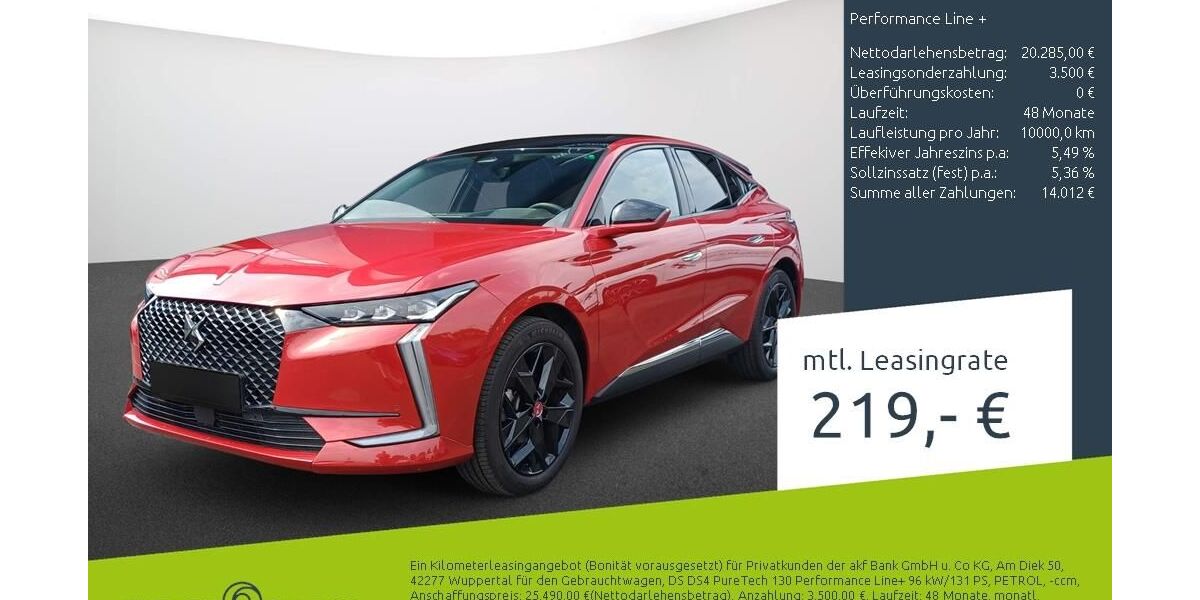 DS Automobiles DS4 13.074 km 20.285 &euro; Dülmen 48249