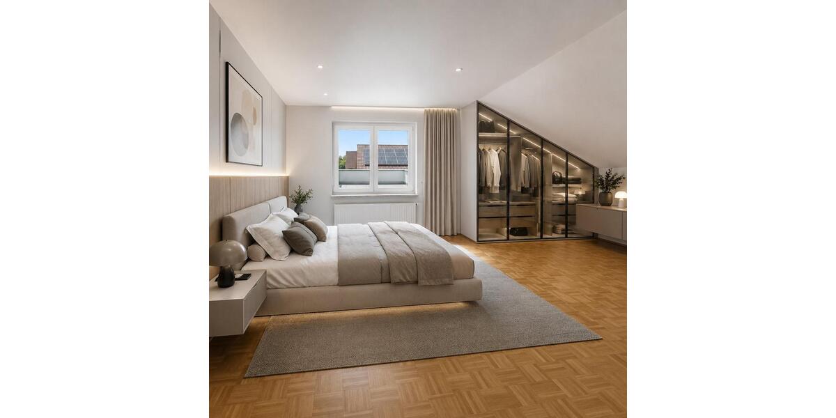 Dachgeschoßwohnung Waldbüttelbrunn - 4 Zimmer, 150 m&sup2;, 555.000&euro; | Angebot:27021231
