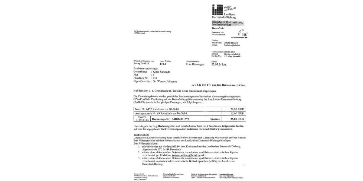 Grundstück Groß-Umstadt Klein-Umstadt - 247.000&euro; | Angebot:26879167