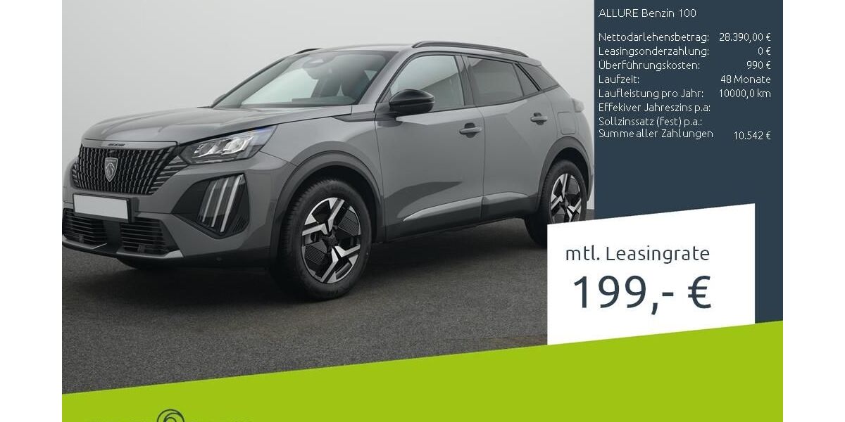Peugeot 2008 1.500 km 28.290 &euro; Ahaus 48683