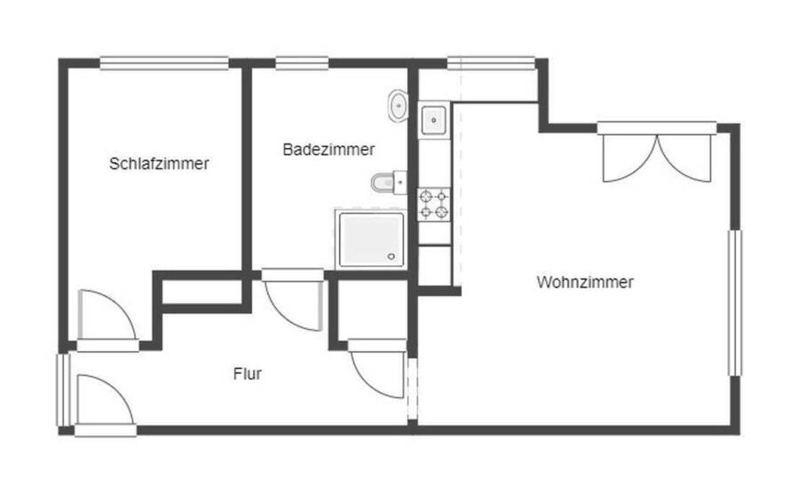 Schöne 2 Zimmer Wohnung 2 zimmer