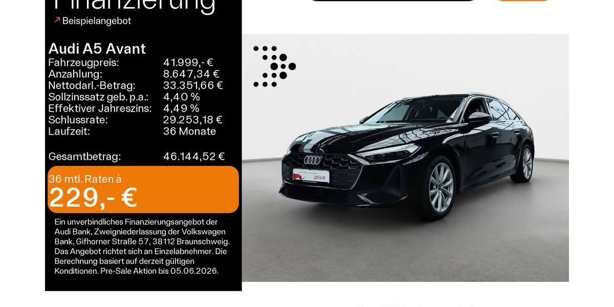 Audi A5 33.100 km 40.999 &euro; Linsengericht 63589