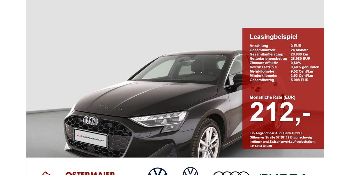 Audi A3 25.802 km 28.080 &euro; Mühldorf am Inn 84453
