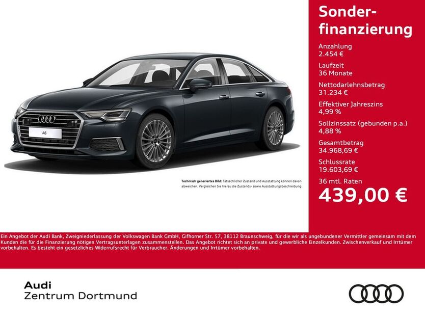 Audi A6 73.768 km 33.404 € Dortmund 44143