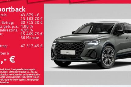 Audi Q3 9.784 km 43.879 &euro; Eching 85386