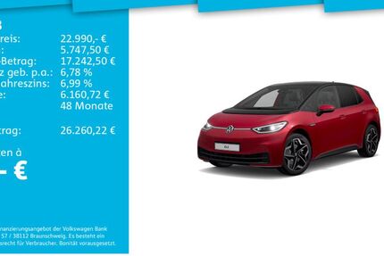 VW ID.3 26.064 km 22.990 € Dresden 01067