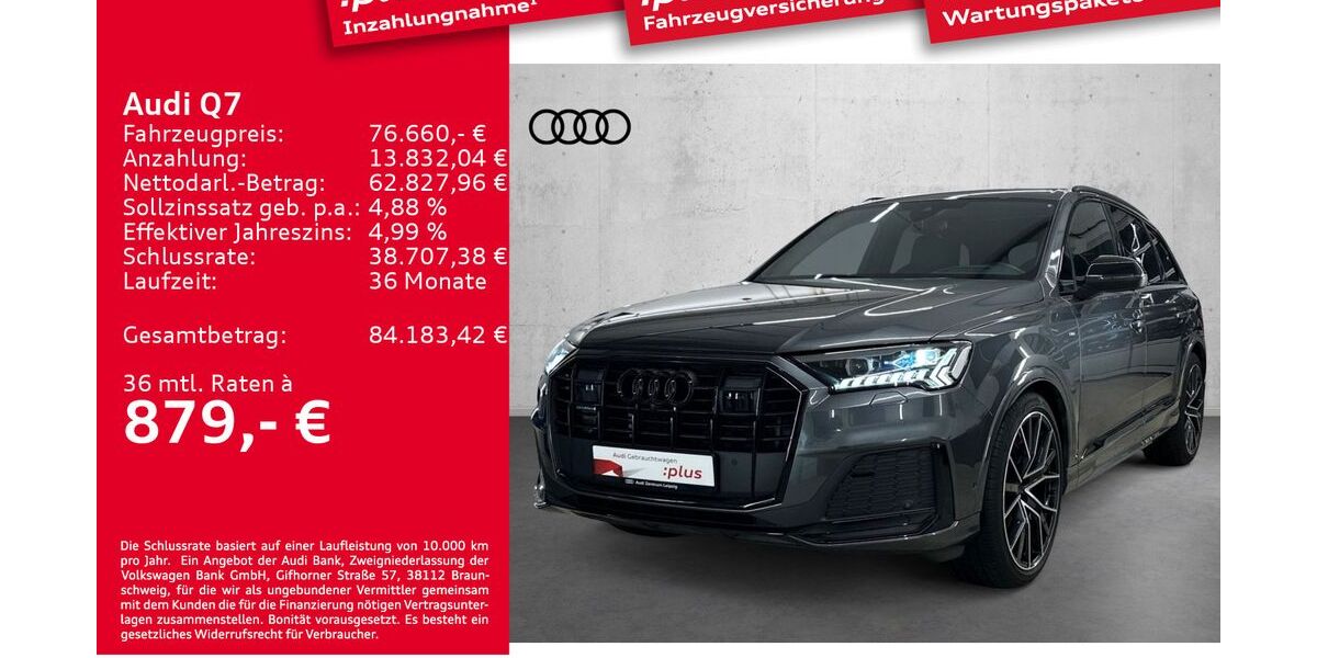 Audi Q7 37.399 km 76.660 &euro; Leipzig 04129