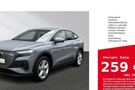 Audi Q4 e-tron 33.325 km 27.880 € Münster 48153
