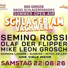 Schlager am Vachwerk 2026 - Open Air 22.08.2026 Vachwerk