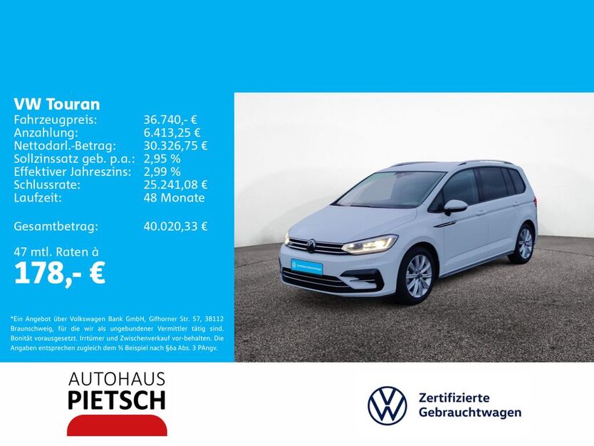 VW Touran 25.396 km 36.740 € Melle 49324