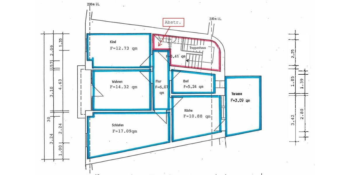 Dachgeschoßwohnung Mayen - 3 Zimmer, 70 m&sup2;, 780&euro; | Angebot:26033599