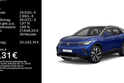 VW ID.4 37.796 km 28.930 &euro; Kelkheim 65779