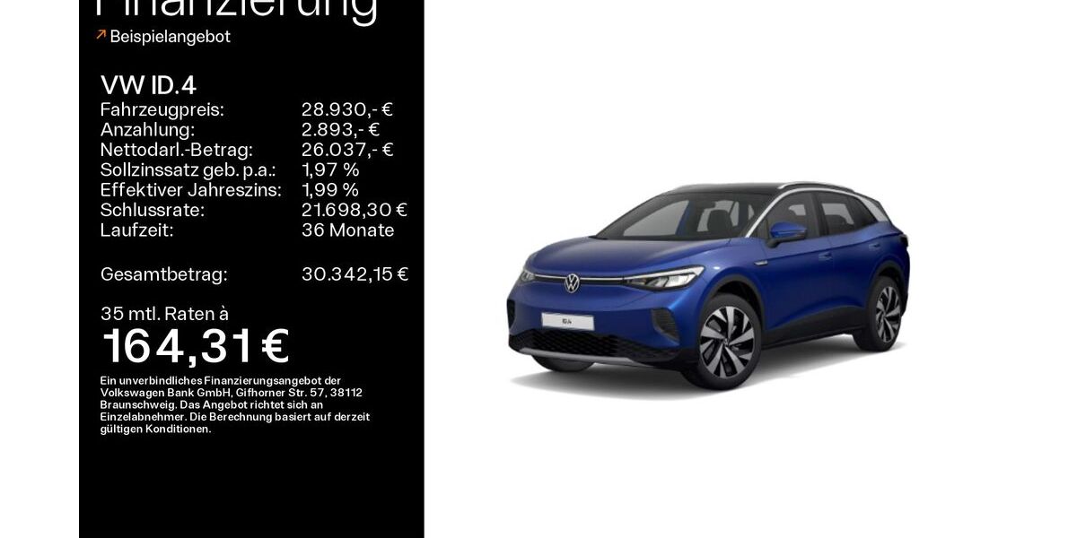 VW ID.4 37.796 km 28.930 &euro; Kelkheim 65779