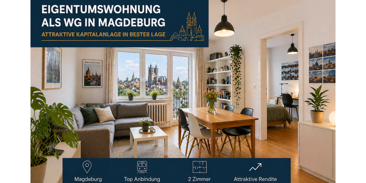 Etagenwohnung Magdeburg Alt Olvenstedt - 3 Zimmer, 70 m&sup2;, 114.026&euro; | Angebot:26381139