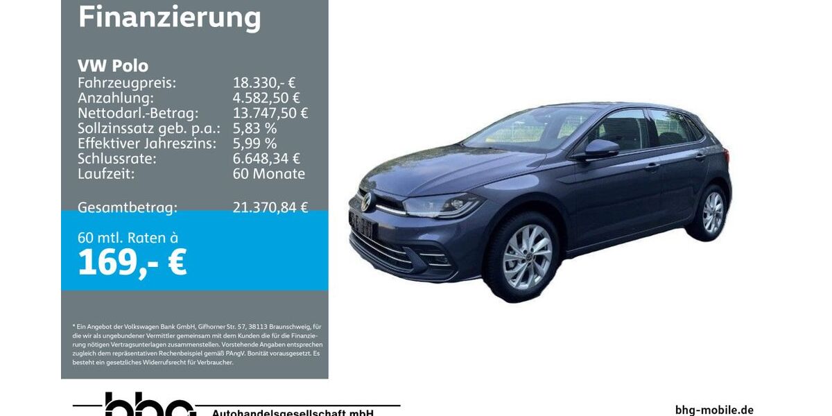 VW Polo 35.142 km 18.330 &euro; Kehl 77694