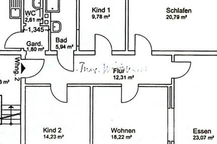 Schöne 128 m² Altbauwohnung, 5 ZKB & großem Garten, Stellplatz 5 zimmer