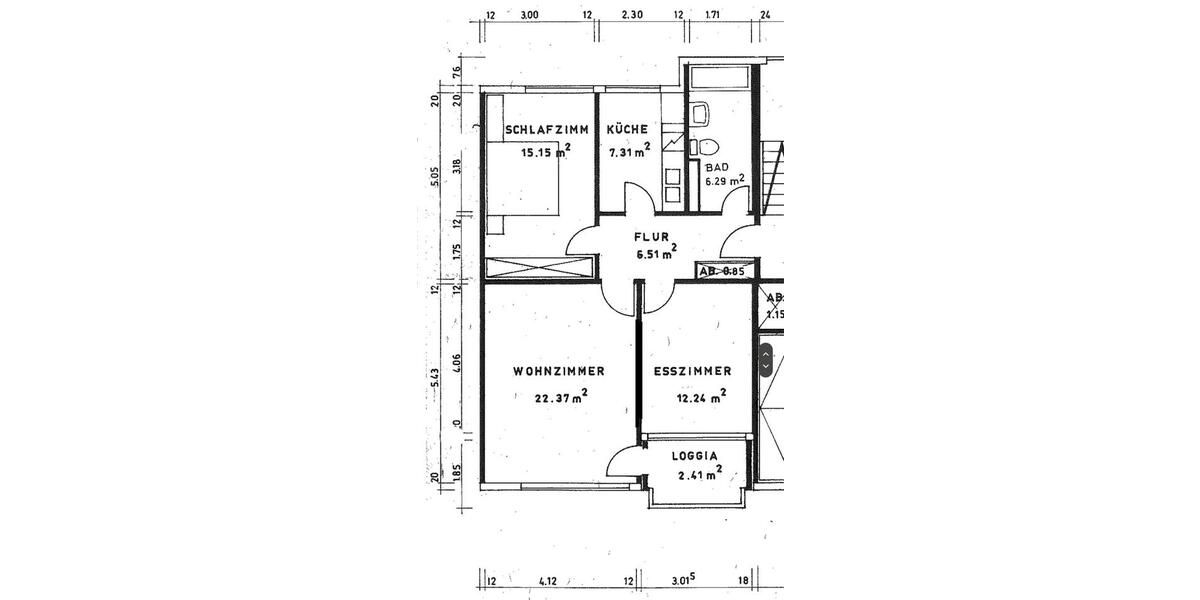 Hochparterre Laatzen - 3 Zimmer, 73 m&sup2;, 225.000&euro; | Angebot:26987400