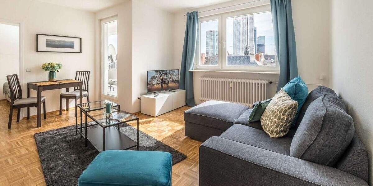 Etagenwohnung Frankfurt am Main Westend-Süd - 2 Zimmer, 45 m&sup2;, 1.820&euro; | Angebot:25458975