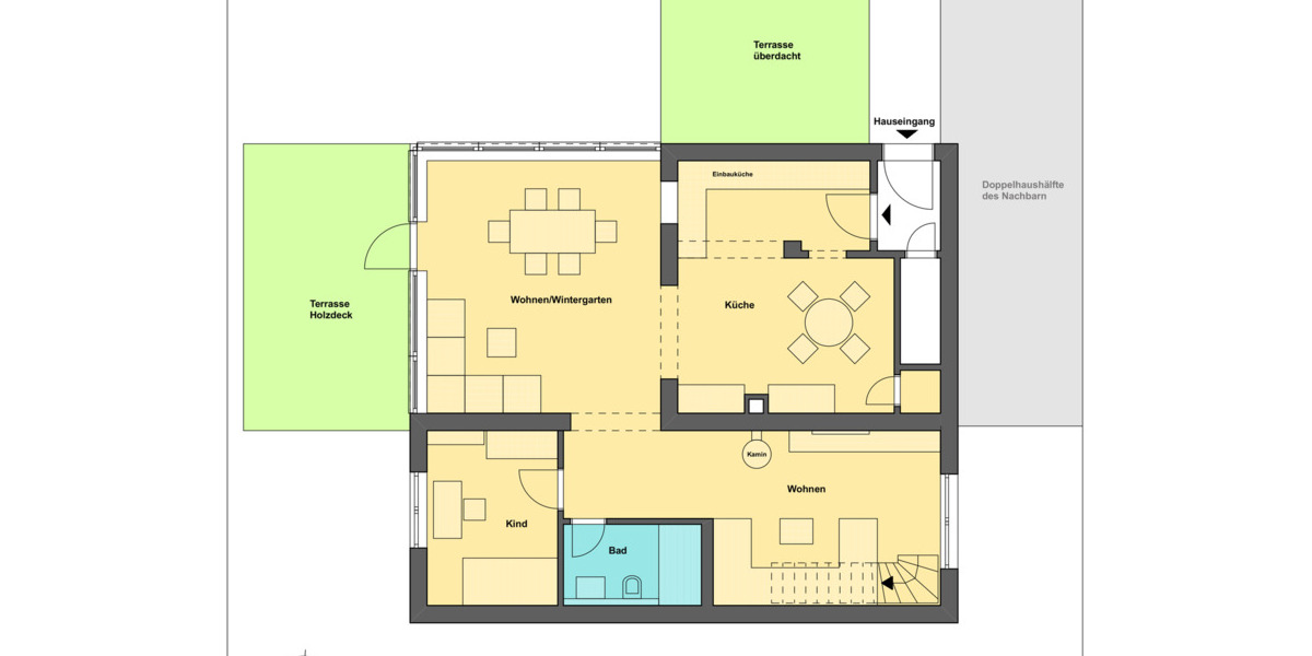 Doppelhaushälfte Coswig - 4 Zimmer, 139 m&sup2;, 435.000&euro; | Angebot:26189415
