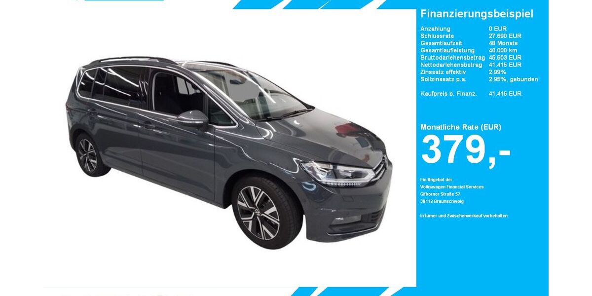 VW Touran 1.747 km 41.415 &euro; Gütersloh 33334
