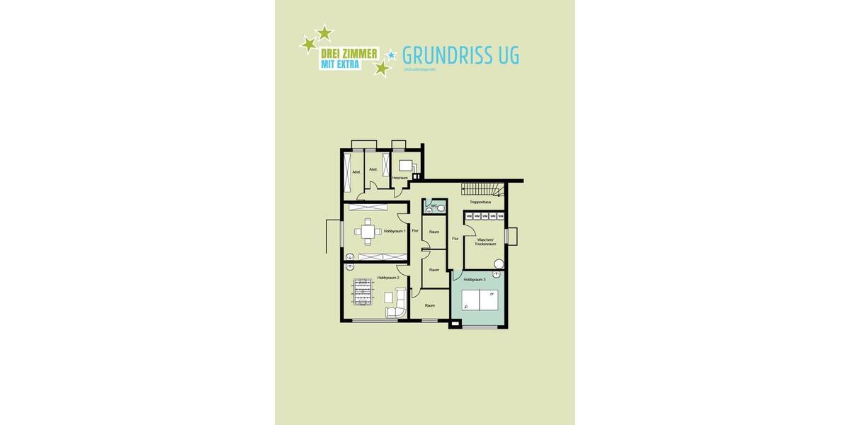 Etagenwohnung Freiberg a. N. Geisingen - 3 Zimmer, 64 m&sup2;, 228.000&euro; | Angebot:26826700