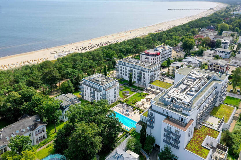 Mehr Usedom geht nicht: Sonne, Strand und ein Sprung in den Pool!