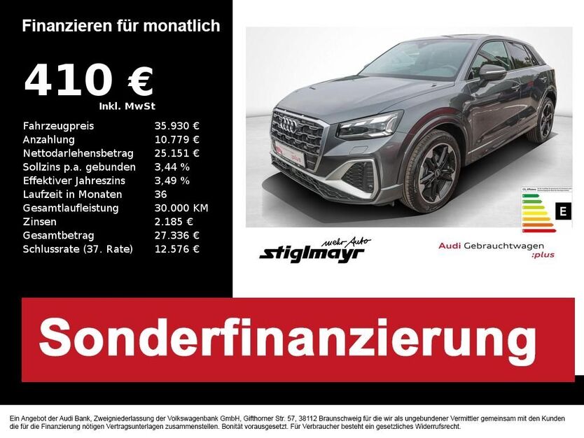 Audi Q2 13.173 km 35.930 € Pfaffenhofen 85276