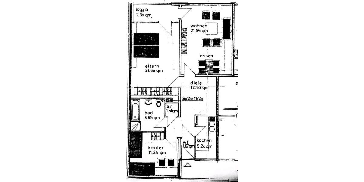 Etagenwohnung Kerpen Buir - 3.5 Zimmer, 84 m&sup2;, 239.000&euro; | Angebot:26692531