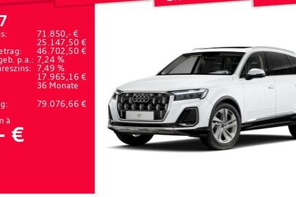 Audi Q7 7.526 km 71.850 &euro; Frankfurt am Main 60326