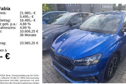 Skoda Fabia 1.750 km 20.790 &euro; Gifhorn 38518
