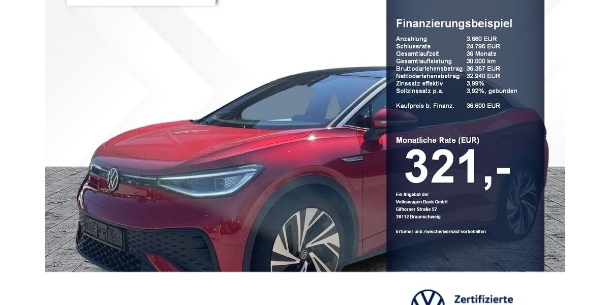 VW ID.5 37.535 km 36.000 &euro; Erding 85435