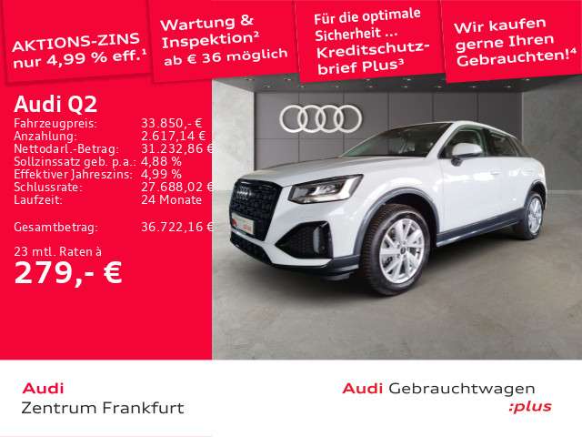 Audi Q2 27.611 km 33.851 € Frankfurt 60314