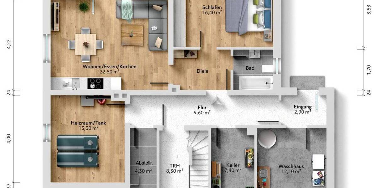 Einfamilienhaus Kipfenberg - 5 Zimmer, 164 m&sup2;, 360.000&euro; | Angebot:26816865