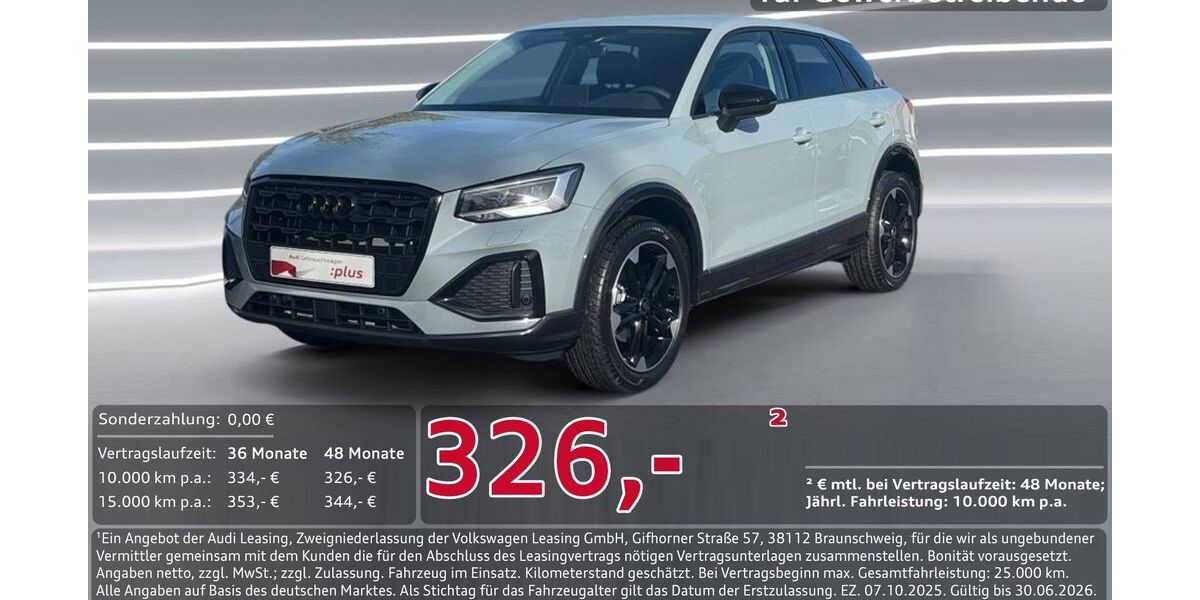 Audi Q2 9.500 km 34.450 &euro; Ingolstadt 85057