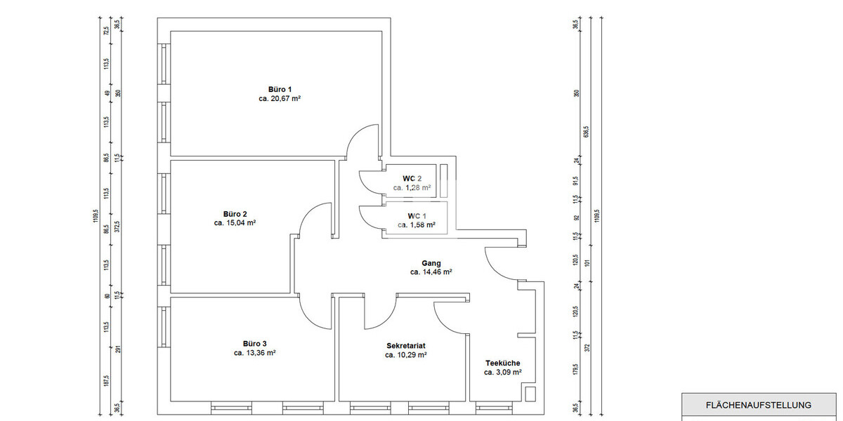 WINDISCH - Attraktive Wohnung mit 4 Zimmern im Herzen von Puchheim - aktuell als Büro genutzt - Etagenwohnung Puchheim | Angebot:25974146