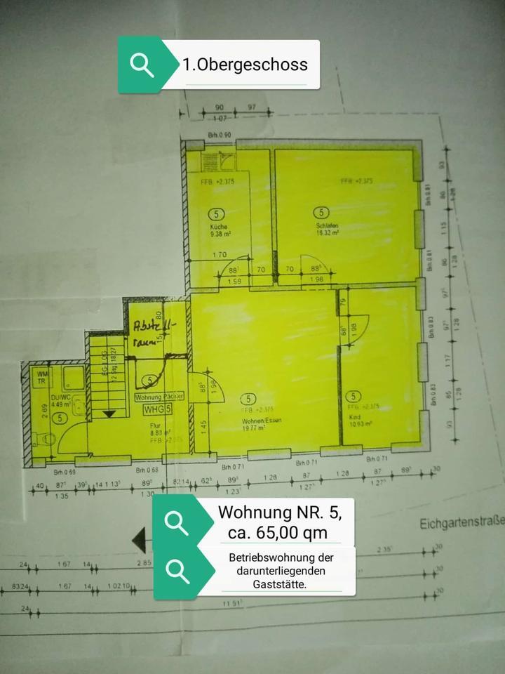 Wohnung 3 Zimmer ab Dezember zu vermieten zimmer