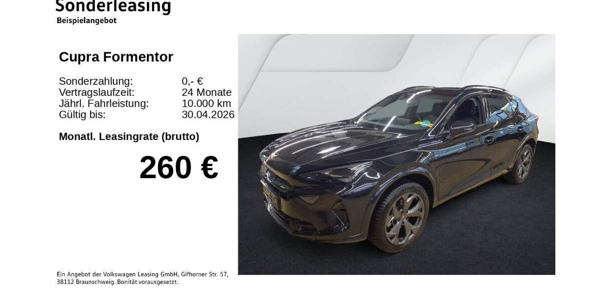 Cupra Formentor 22.630 km 32.690 &euro; Gifhorn 38518