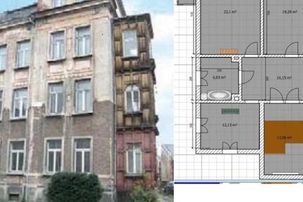 ganzes MFH oder Eingentumswohnungen im Jugendstilhaus saniert 16 zimmer