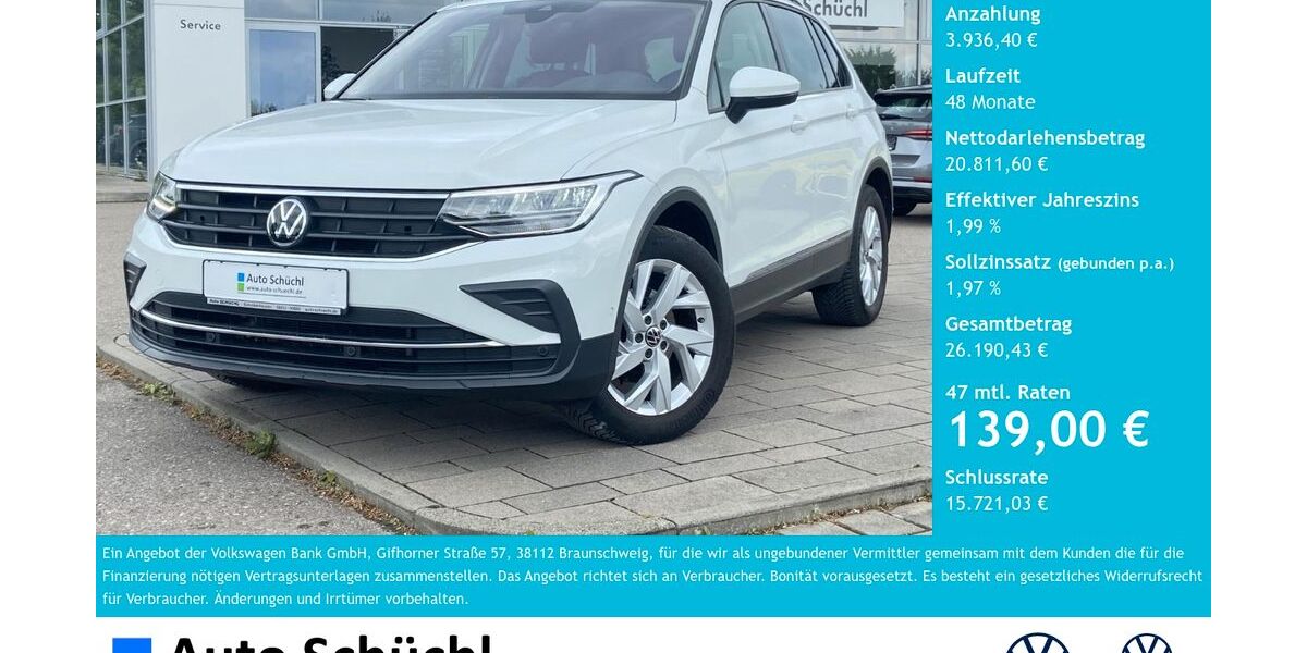 VW Tiguan 34.309 km 24.748 &euro; Schrobenhausen-Edelshsn. 86529