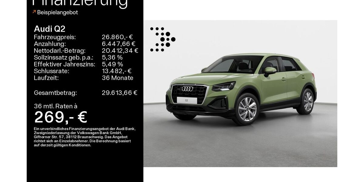 Audi Q2 43.330 km 26.860 &euro; Coburg 96450