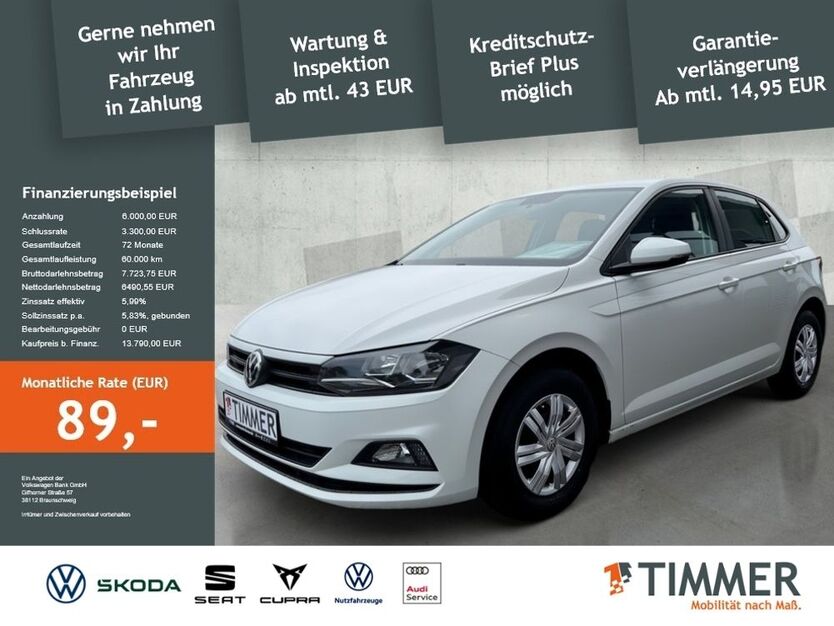 VW Polo 55.765 km 13.650 € Borken 46325
