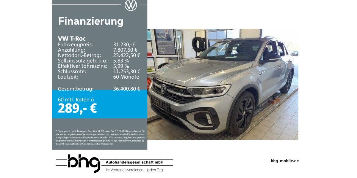 VW T-Roc 16.749 km 31.230 &euro; Rottweil 78628